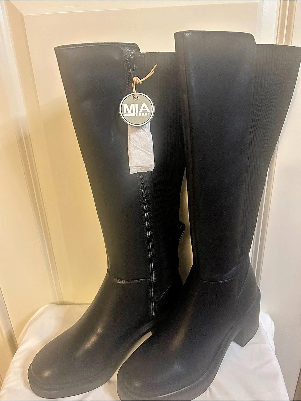 MIA Grier Over-the-Knee Boots Black US 8.5 M